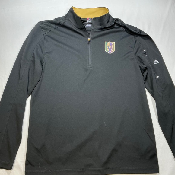 Majestic‎ Vegas Golden Knights Pullover L/G NHL Hockey Long Sleeve - Picture 2 of 12